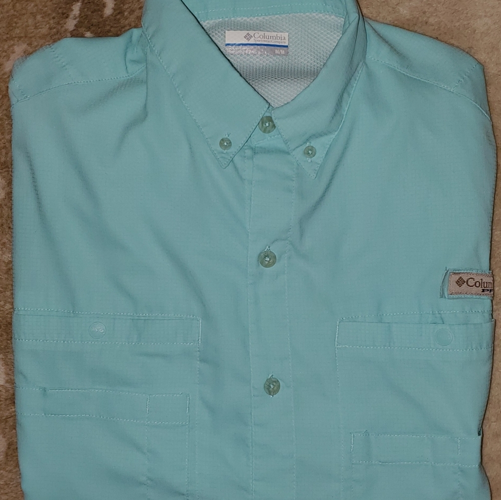 Mens Columbia Sportswear Tamiami Fishing Shirt